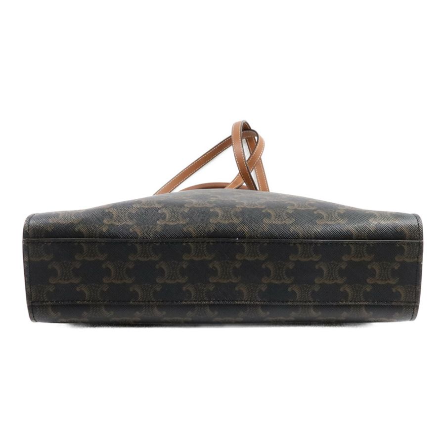 CELINE 塗層帆布Triomphe Cabas Tote Bag手挽肩背兩用袋-3