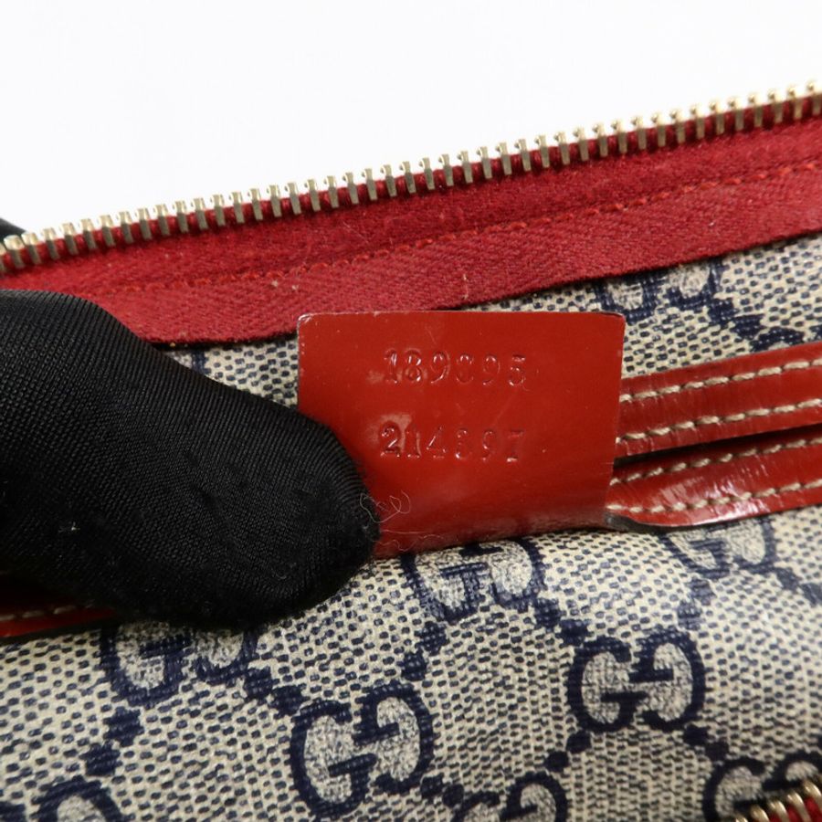 GUCCI 塗層帆布Boston Bag手挽袋-7
