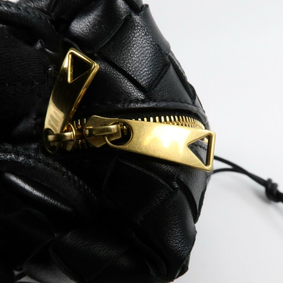 BOTTEGA VENETA 羊皮皮革Small Loop肩背袋-6