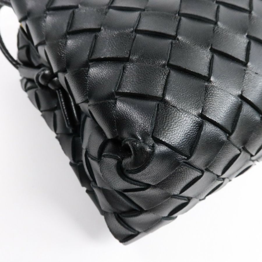 BOTTEGA VENETA 羊皮皮革Small Loop肩背袋-12