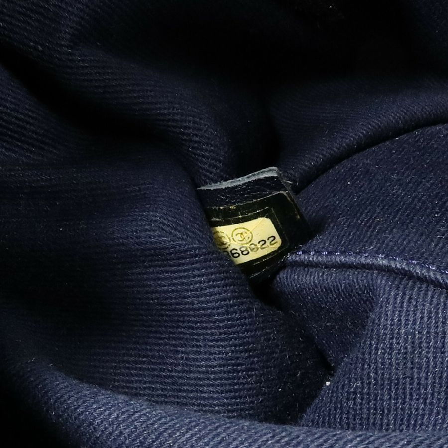CHANEL 牛仔布Deauville Chain Tote手挽肩背兩用袋-7