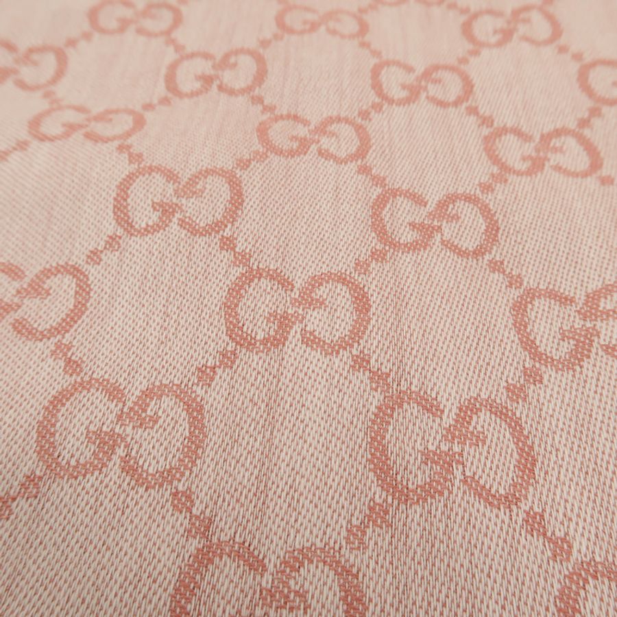 GUCCI 羊毛/絲質Scarf 70X195cm圍巾-5