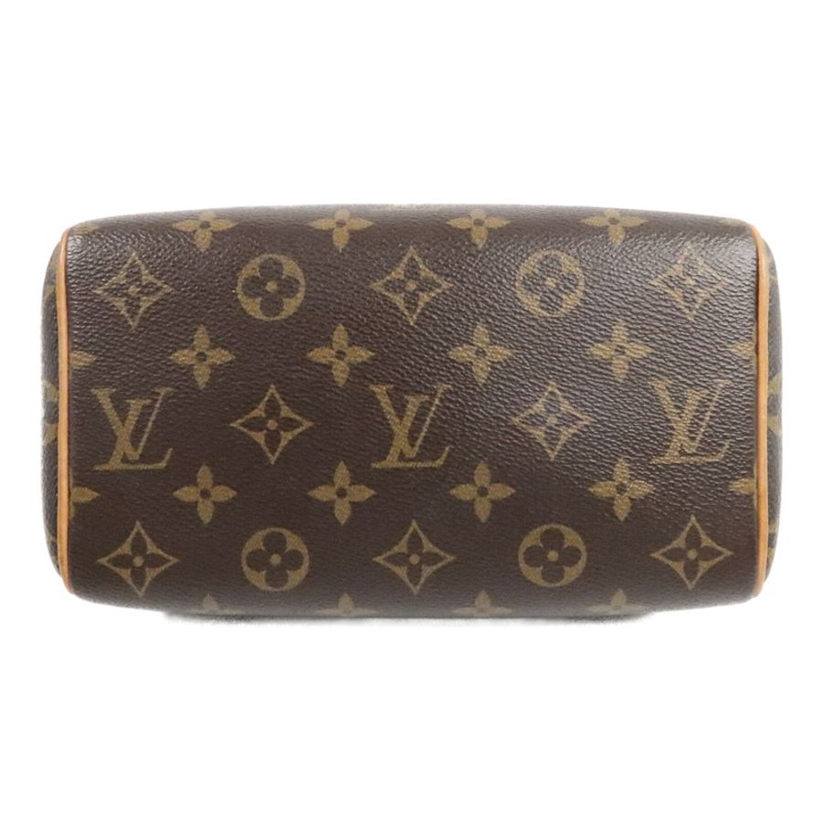 LOUIS VUITTON Monogram Speedy Bandouliere 20金扣手挽肩背兩用袋-3
