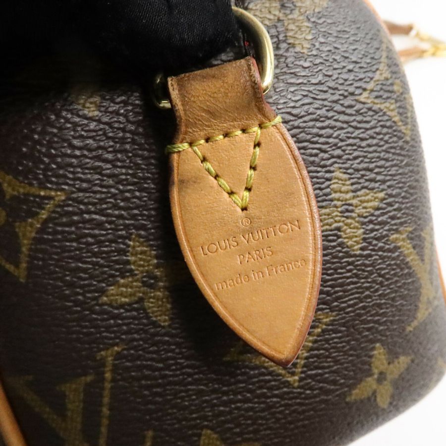 LOUIS VUITTON Monogram Speedy Bandouliere 20金扣手挽肩背兩用袋-5