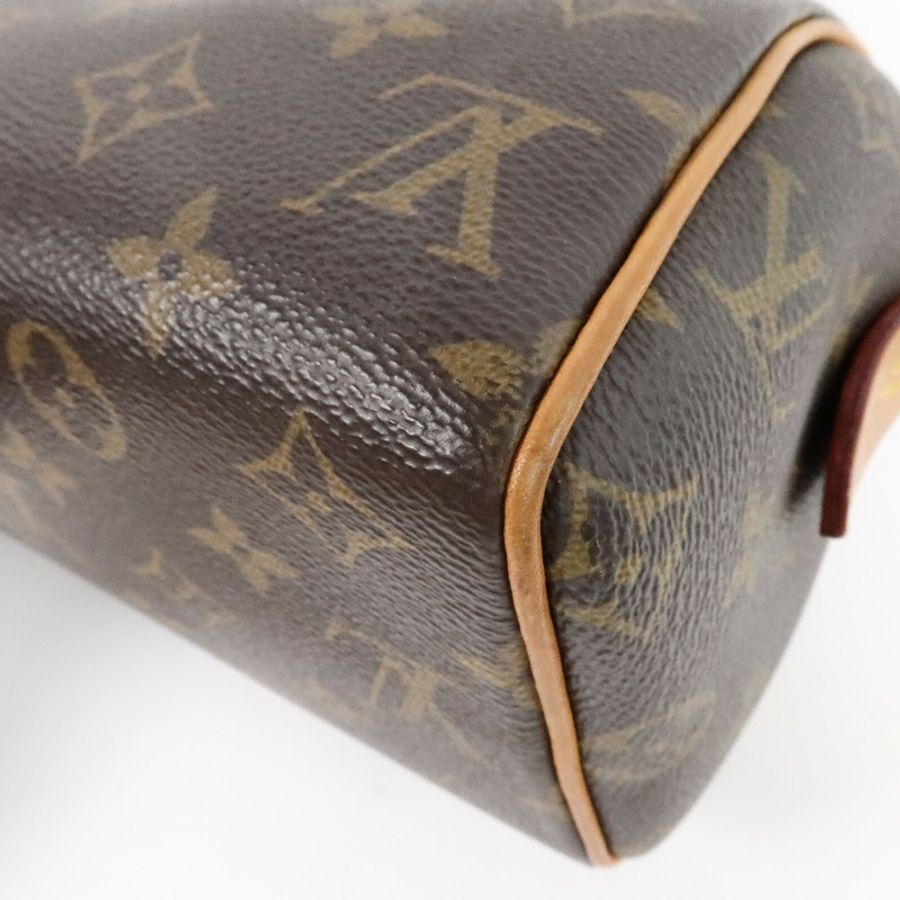 LOUIS VUITTON Monogram Speedy Bandouliere 20金扣手挽肩背兩用袋-10