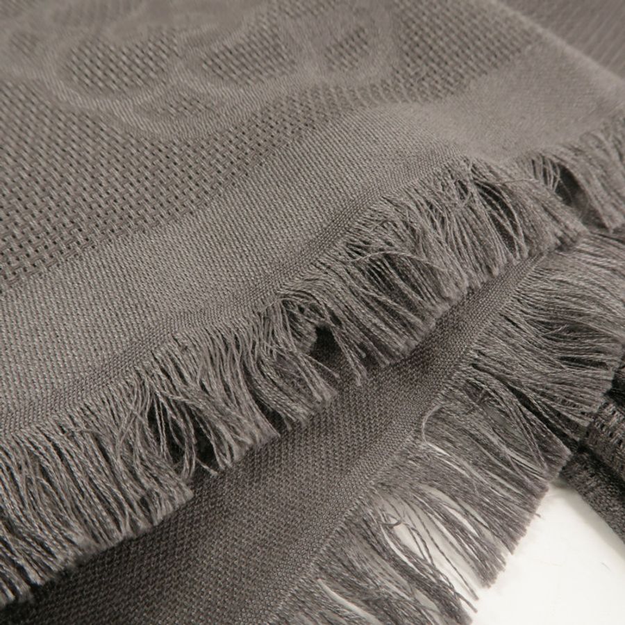 CHANEL 羊絨/絲質Scarf 200x70圍巾-3