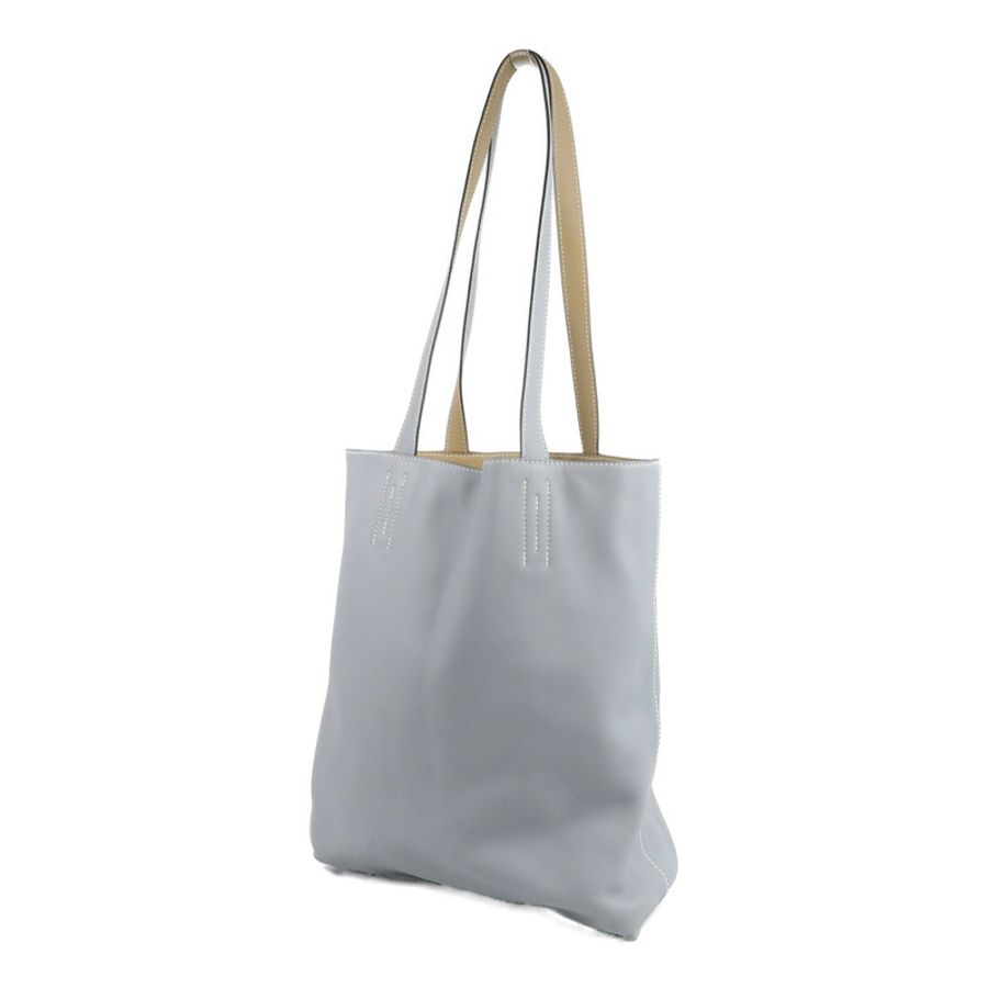 HERMES Swift皮革Double Sens 28肩背袋/手挽袋Gris Pantin/Poussier-2