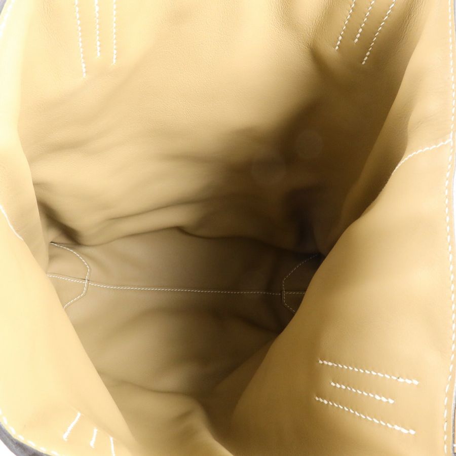 HERMES Swift皮革Double Sens 28肩背袋/手挽袋Gris Pantin/Poussier-4