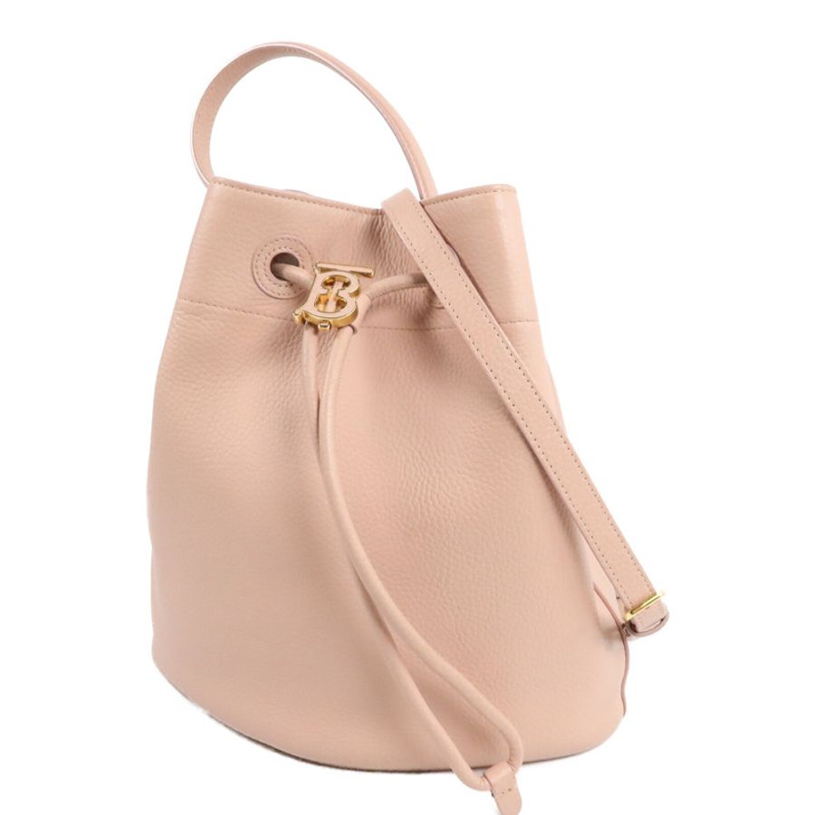 BURBERRY 牛皮皮革Drawstring Bucket Bag手挽肩背兩用袋-2
