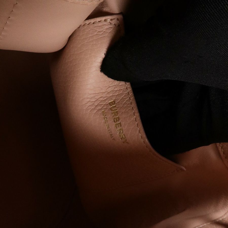 BURBERRY 牛皮皮革Drawstring Bucket Bag手挽肩背兩用袋-5