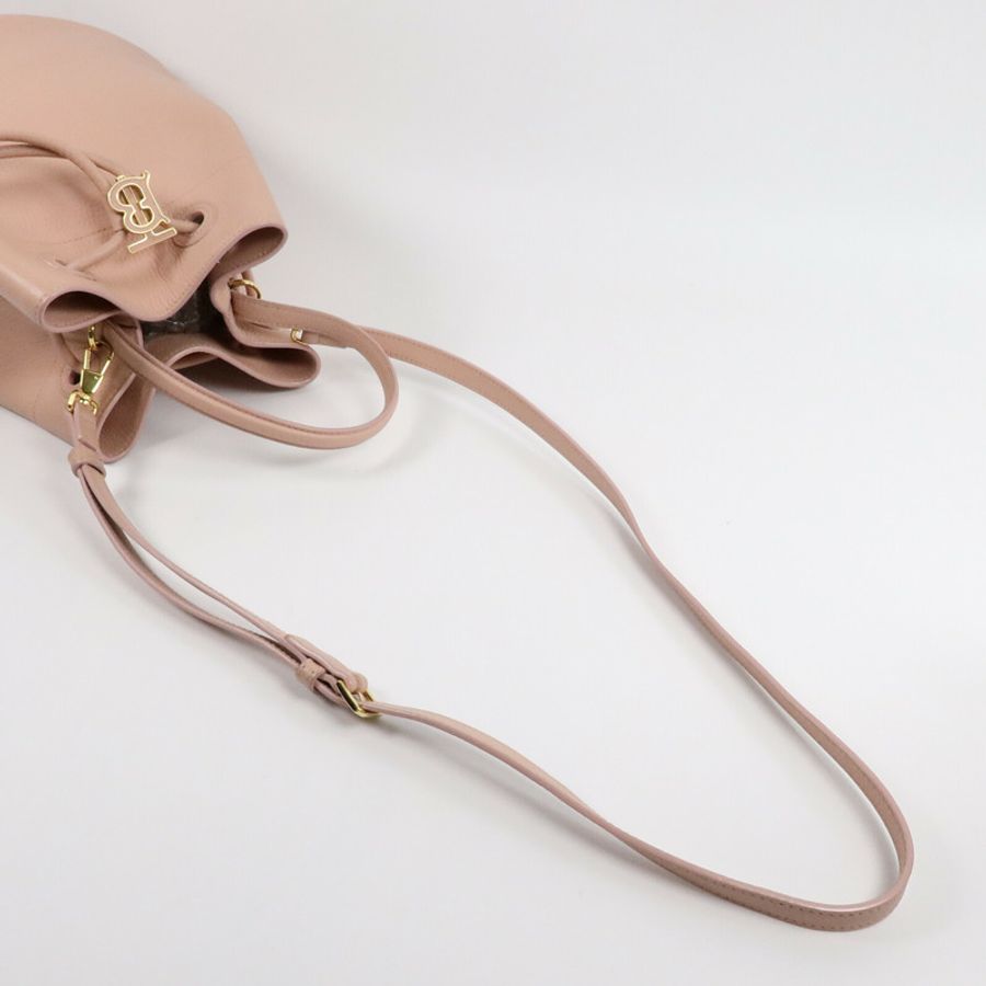 BURBERRY 牛皮皮革Drawstring Bucket Bag手挽肩背兩用袋-8