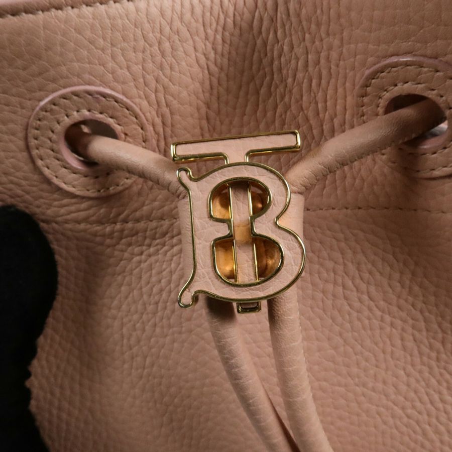 BURBERRY 牛皮皮革Drawstring Bucket Bag手挽肩背兩用袋-15