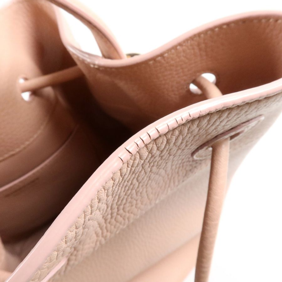 BURBERRY 牛皮皮革Drawstring Bucket Bag手挽肩背兩用袋-17