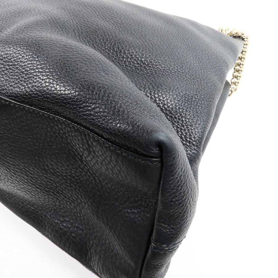 GUCCI 牛皮皮革Chain Shoulder Bag鏈帶肩背袋-11