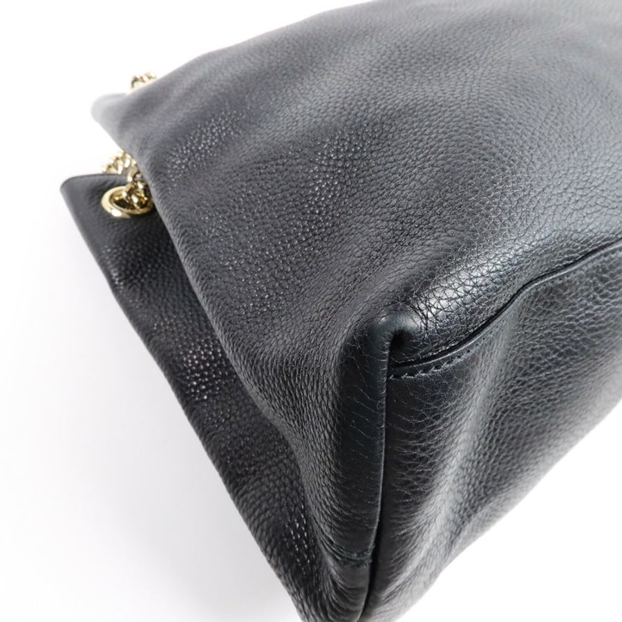 GUCCI 牛皮皮革Chain Shoulder Bag鏈帶肩背袋-12