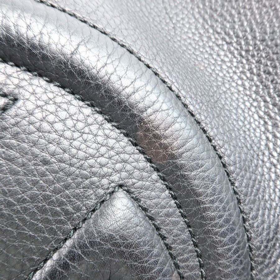 GUCCI 牛皮皮革Chain Shoulder Bag鏈帶肩背袋-13