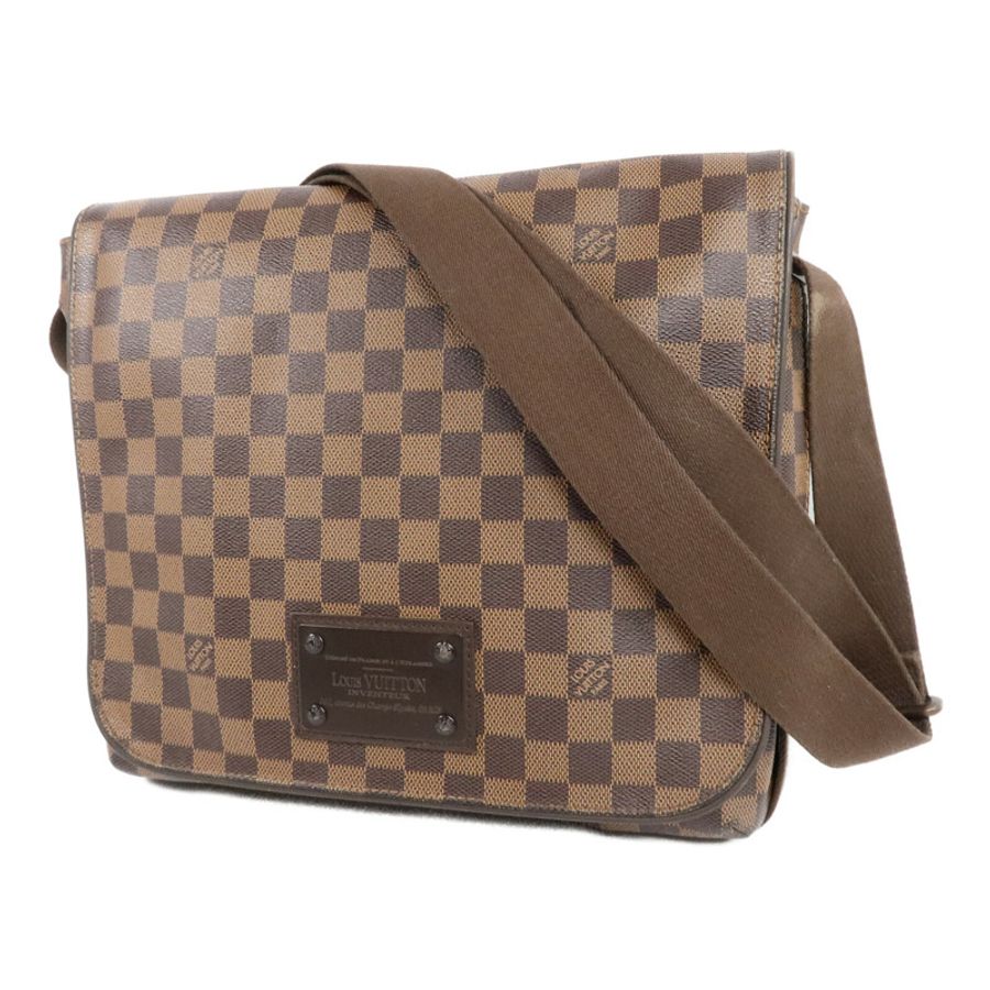 LOUIS VUITTON Damier Brooklyn MM肩背袋-2