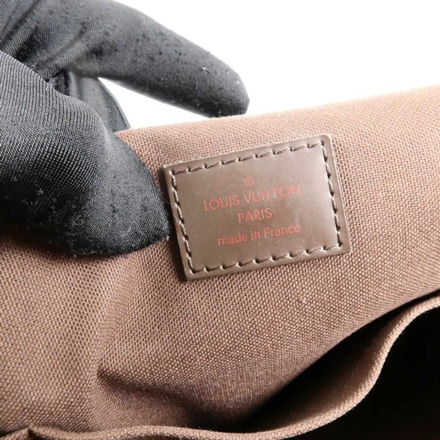 LOUIS VUITTON Damier Brooklyn MM肩背袋-5