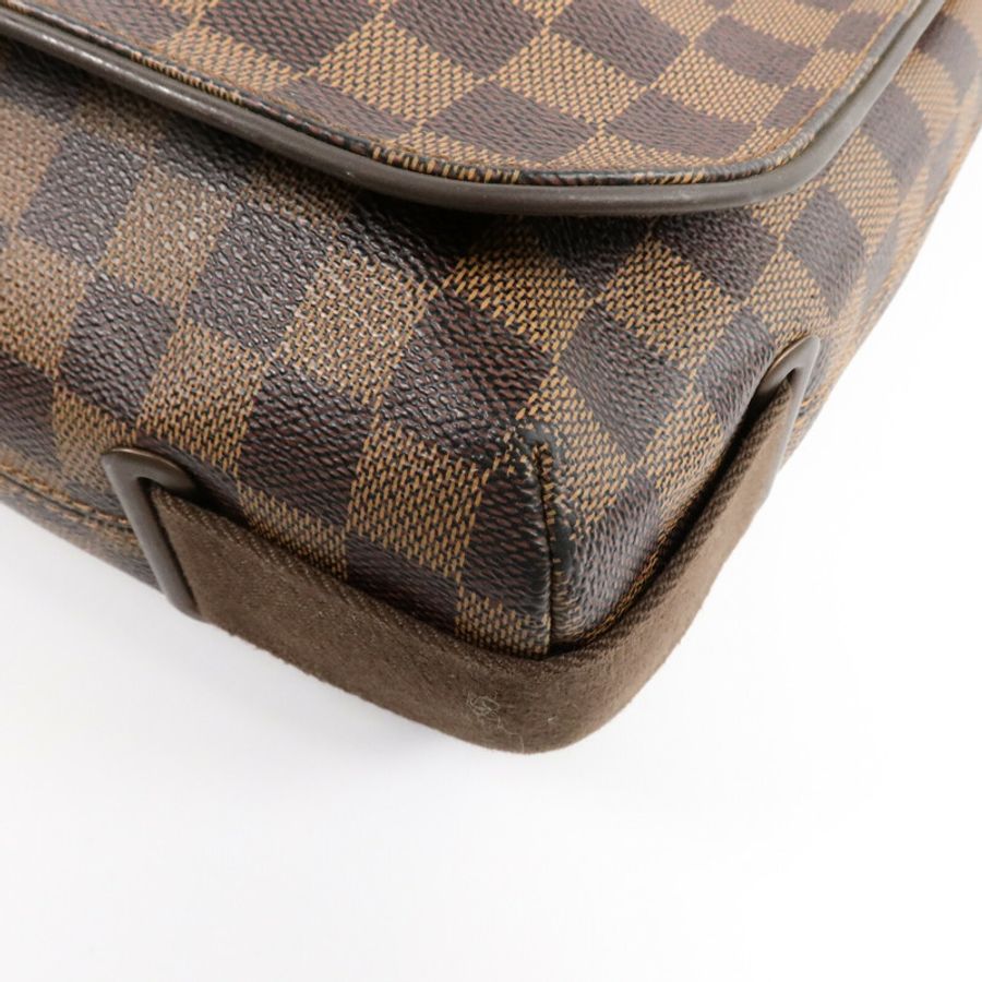 LOUIS VUITTON Damier Brooklyn MM肩背袋-9