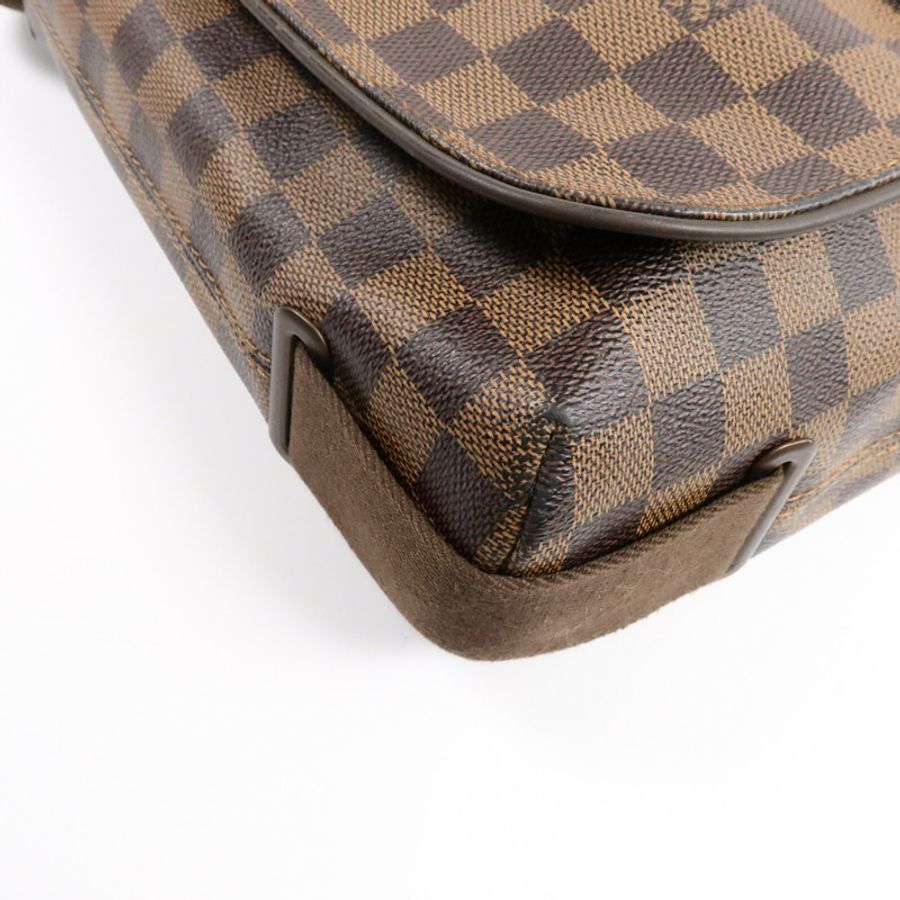 LOUIS VUITTON Damier Brooklyn MM肩背袋-10
