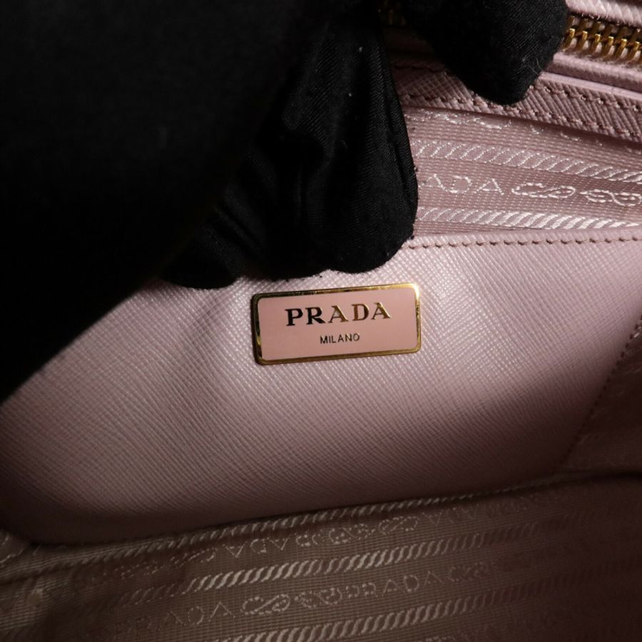 PRADA 牛皮皮革2 Way Shoulder Bag手挽肩背兩用袋-5