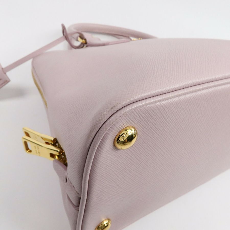 PRADA 牛皮皮革2 Way Shoulder Bag手挽肩背兩用袋-10