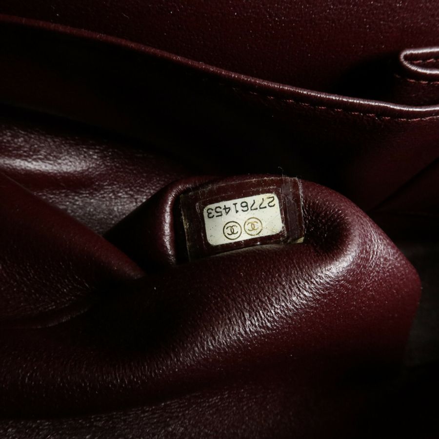 CHANEL 羊皮皮革Classic 25鏈帶肩背袋-7
