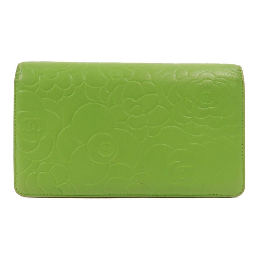 CHANEL 羊皮皮革Long Wallet長錢包-1