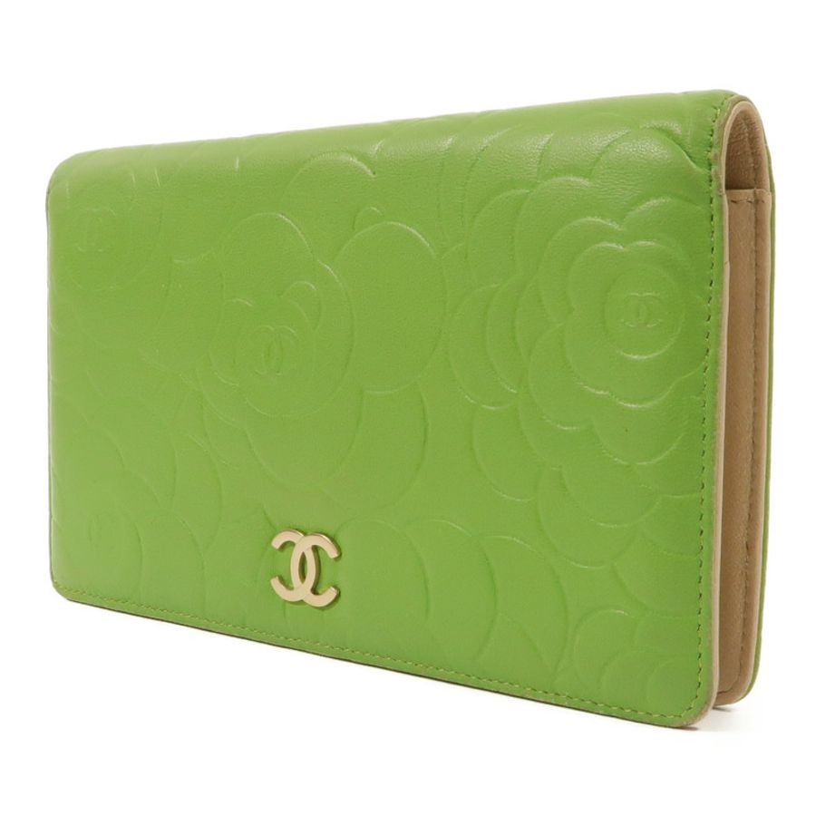CHANEL 羊皮皮革Long Wallet長錢包-2
