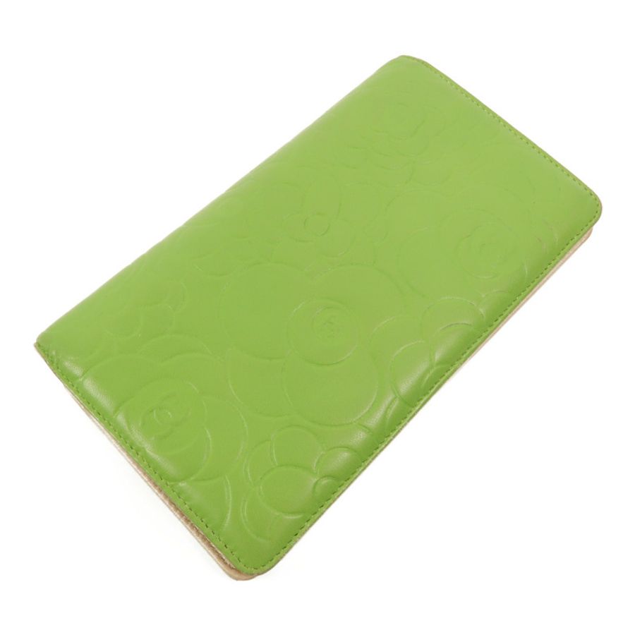 CHANEL 羊皮皮革Long Wallet長錢包-5