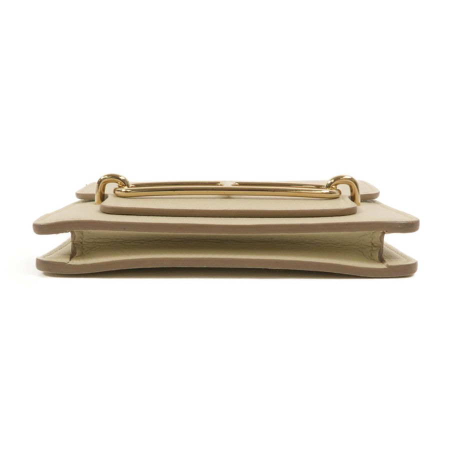 HERMES Evercolor皮革Roulis Slim手拿包Beton-3