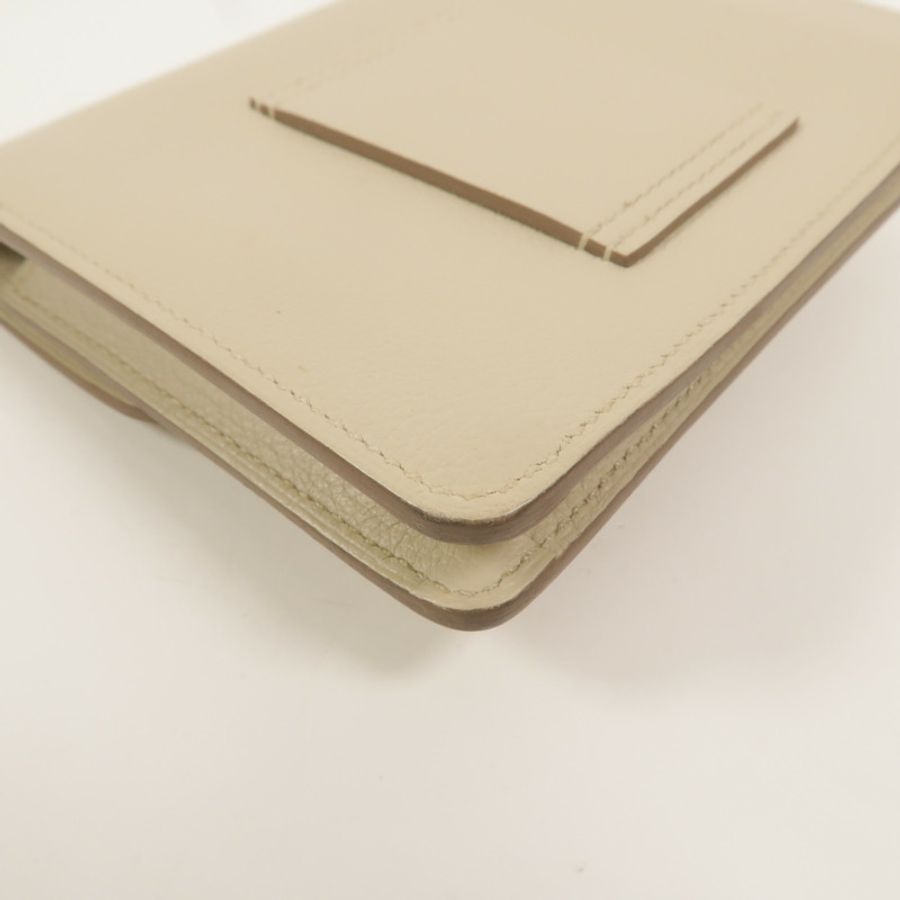 HERMES Evercolor皮革Roulis Slim手拿包Beton-14