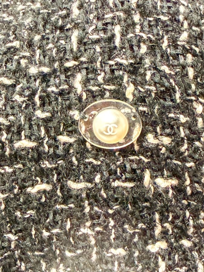 CHANEL Tweed馬甲短袖-1