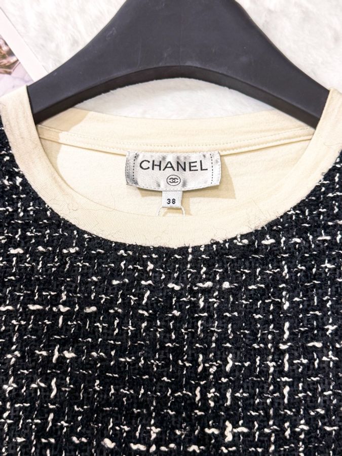 CHANEL Tweed馬甲短袖-2
