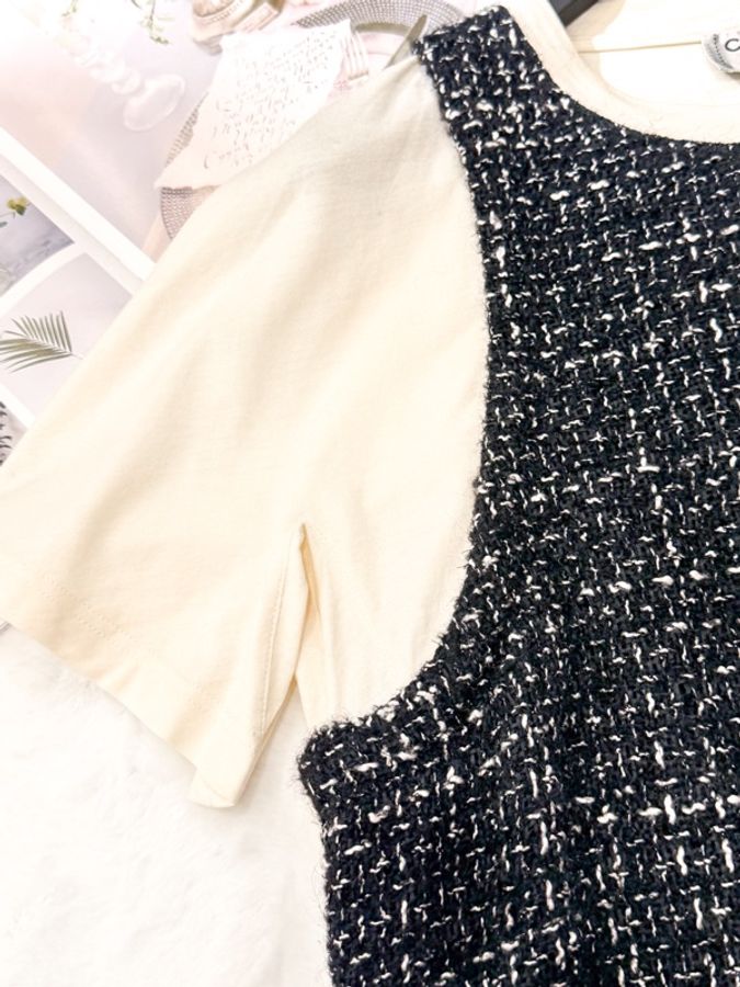 CHANEL Tweed馬甲短袖-3