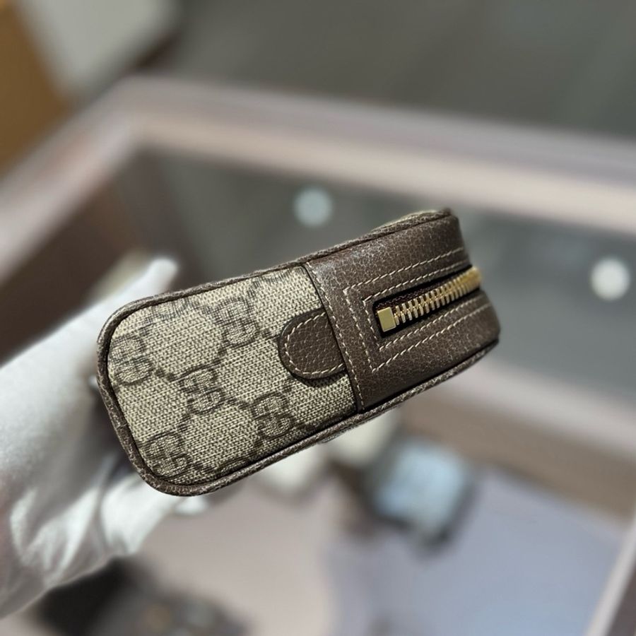 gucci古驰Ophidia系列老花复古腰包腰带-4