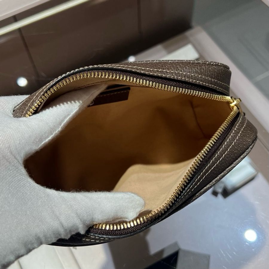 gucci古驰Ophidia系列老花复古腰包腰带-5