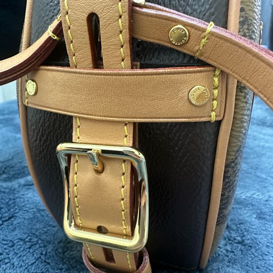 經典熱賣 Louis Vuitton Boîte Chapeau Souple 圓餅包 Giant Monogram-2