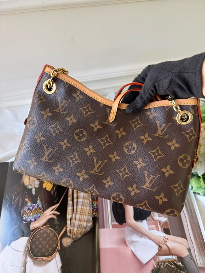 CarryAll BB Monogram 塗層帆布迷你二用鍊包 M13014-2