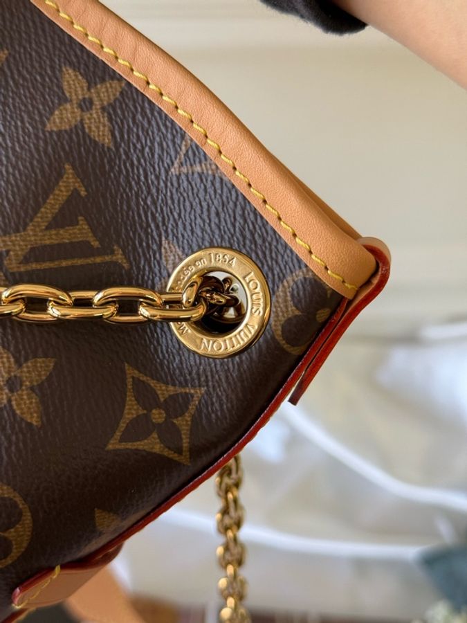 CarryAll BB Monogram 塗層帆布迷你二用鍊包 M13014-7