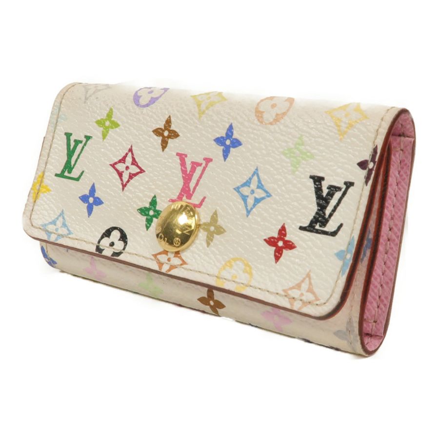 LOUIS VUITTON Monogram Multicolore Multicles 4 Key Holder鎖匙包-2