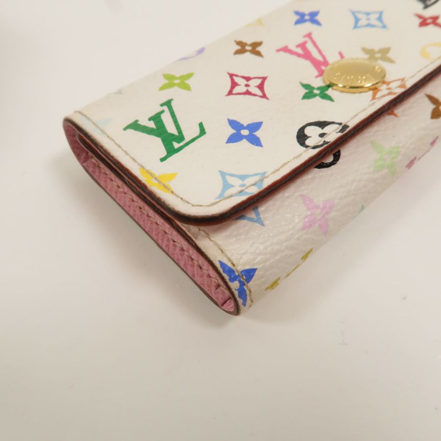 LOUIS VUITTON Monogram Multicolore Multicles 4 Key Holder鎖匙包-12