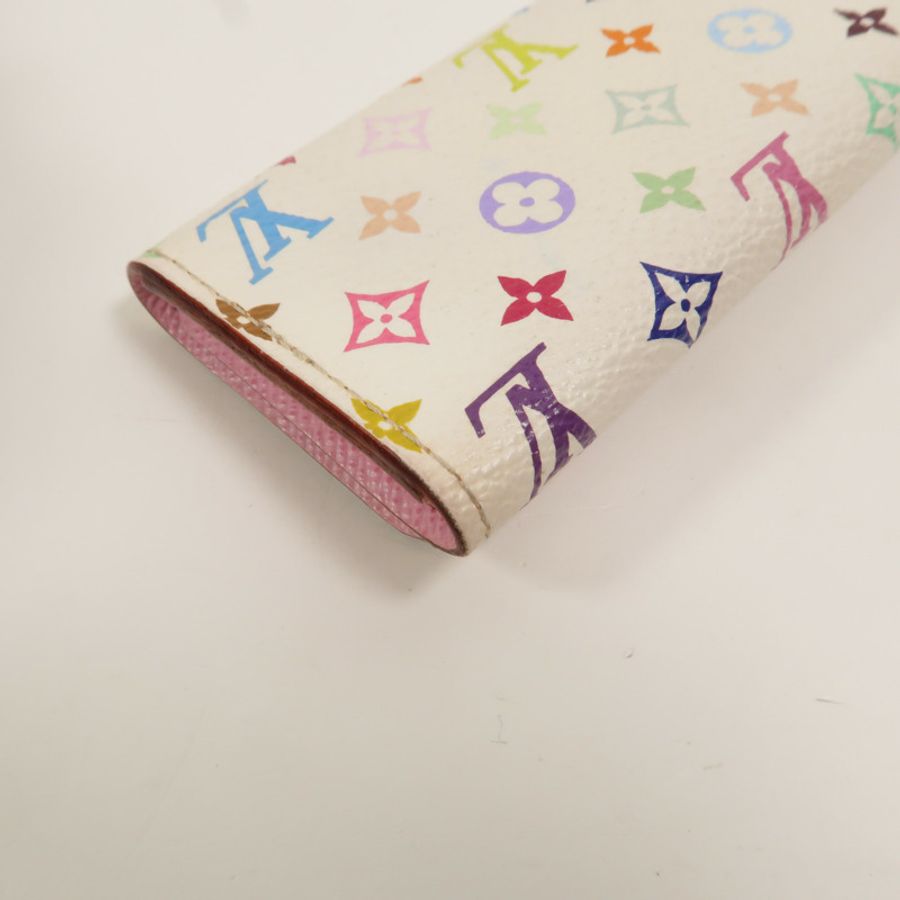 LOUIS VUITTON Monogram Multicolore Multicles 4 Key Holder鎖匙包-14