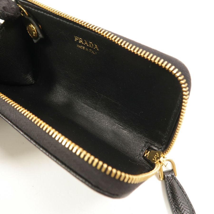 PRADA Saffiano皮革Coin case零錢包-6