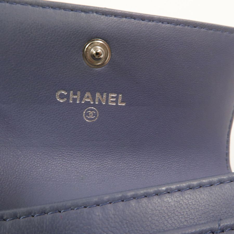 CHANEL 羊皮皮革Classic Flap Card Holder卡片套-7