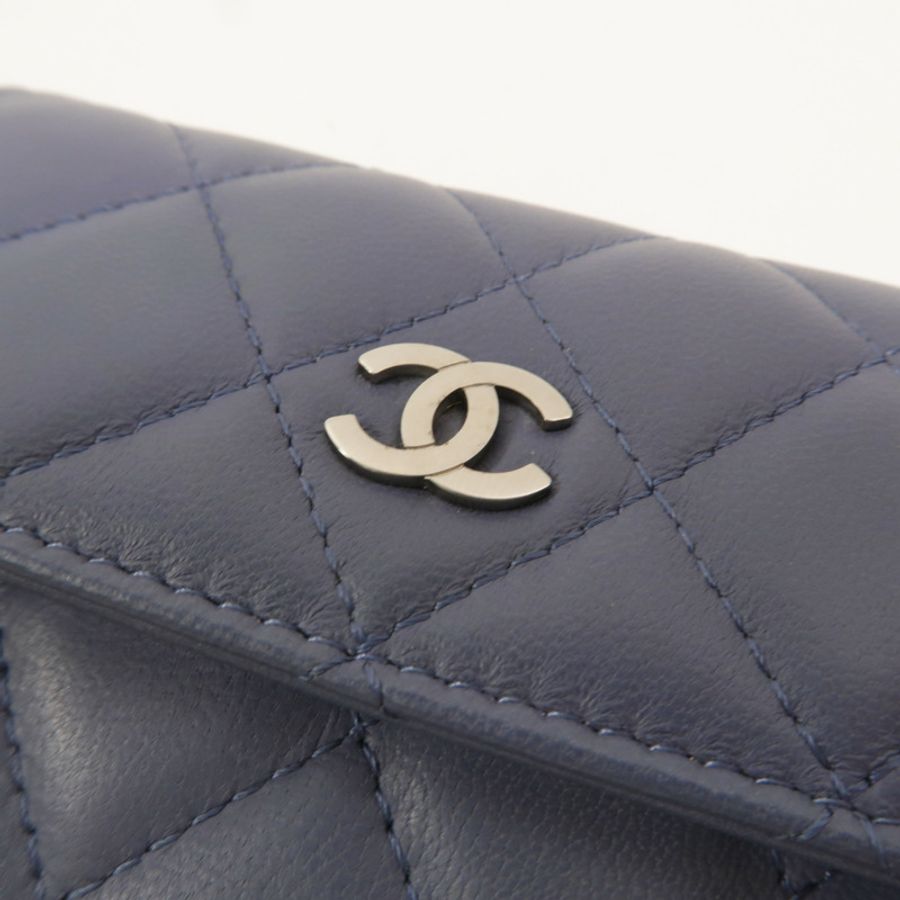 CHANEL 羊皮皮革Classic Flap Card Holder卡片套-10
