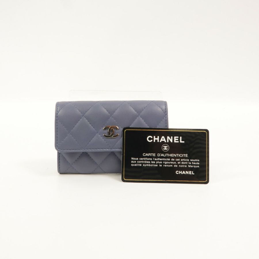 CHANEL 羊皮皮革Classic Flap Card Holder卡片套-12