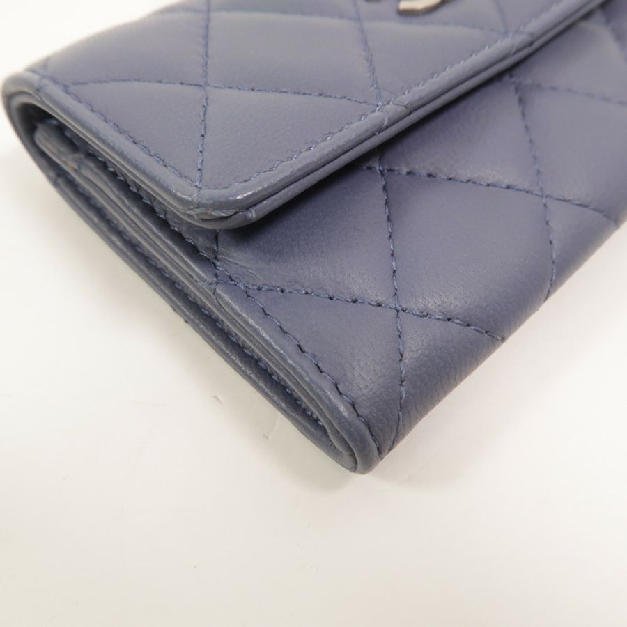 CHANEL 羊皮皮革Classic Flap Card Holder卡片套-14