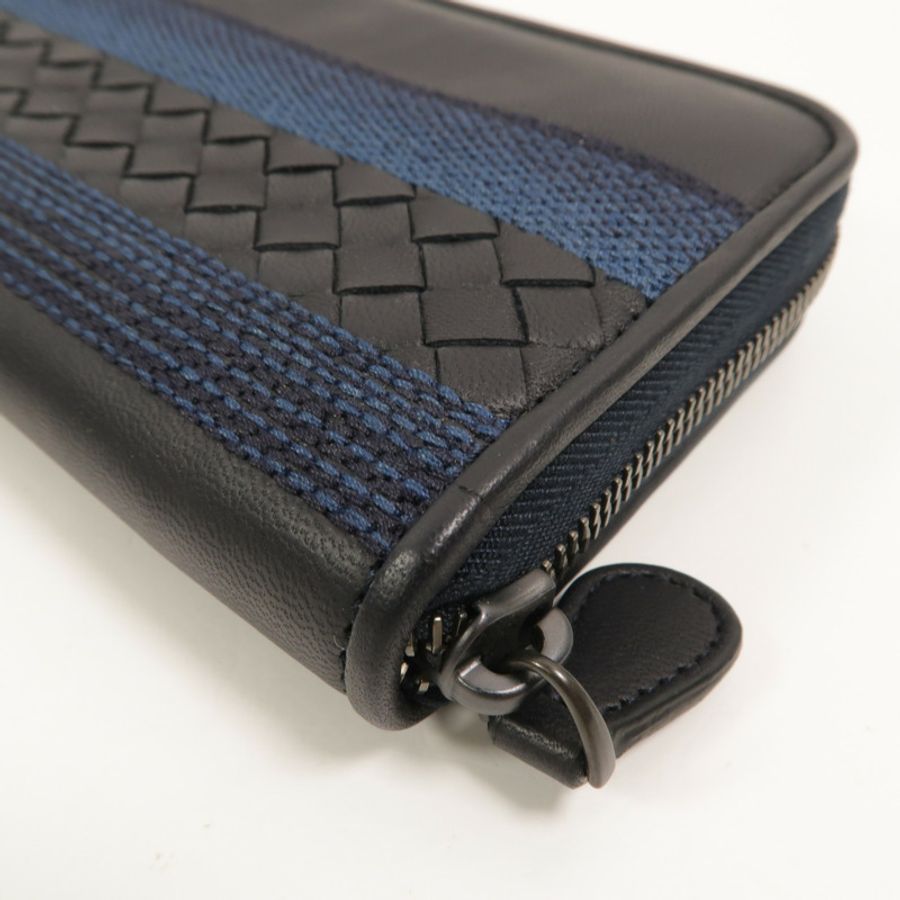 BOTTEGA VENETA Intrecciato皮革Long Wallet長錢包-10