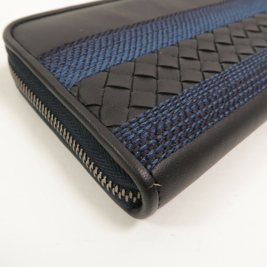 BOTTEGA VENETA Intrecciato皮革Long Wallet長錢包-11